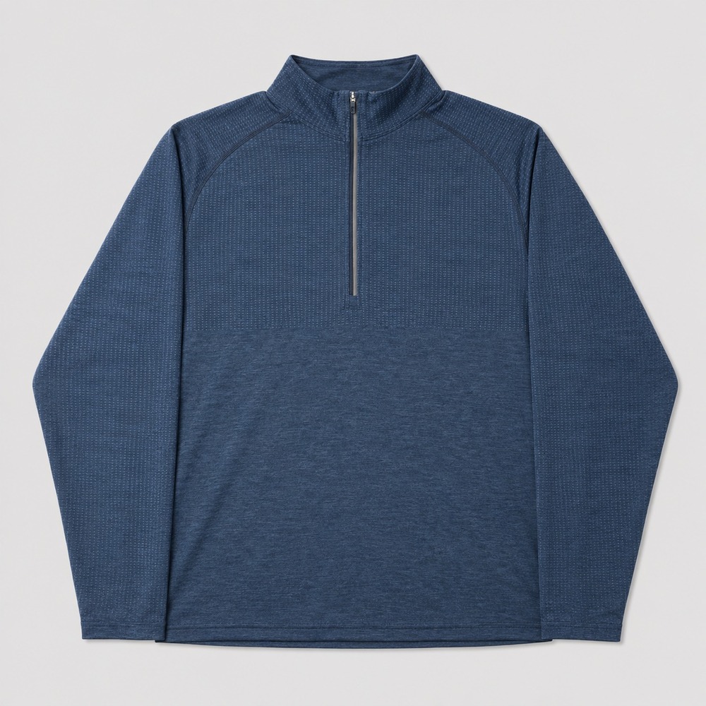Lululemon 1/2 Zip Pullover Mens XL Blue Metal Vent Tech Long Sleeve Shirt